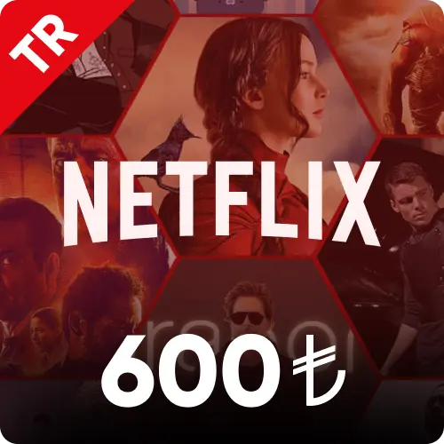 Netflix Hediye Kartı 600 TL